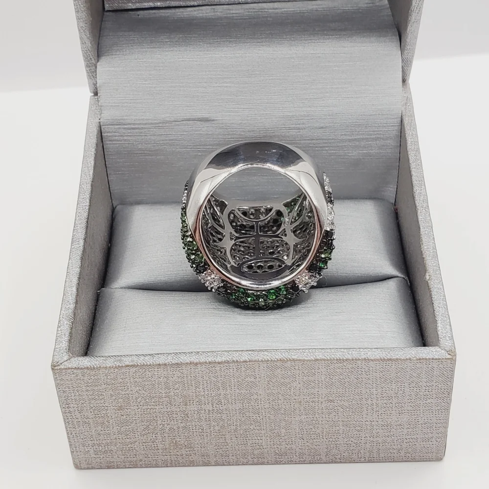 925 Sterling Silver Modern Statement Ring